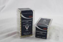 Two boxes of CCI Maxi-Mag 22 Mag 40 gr JHP. New, count 100.