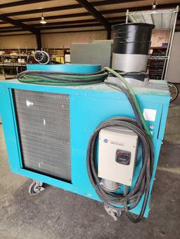 Portable 3 phase 440 air conditioner. Used.