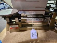 OHAUS triple beam gram balance. Used.