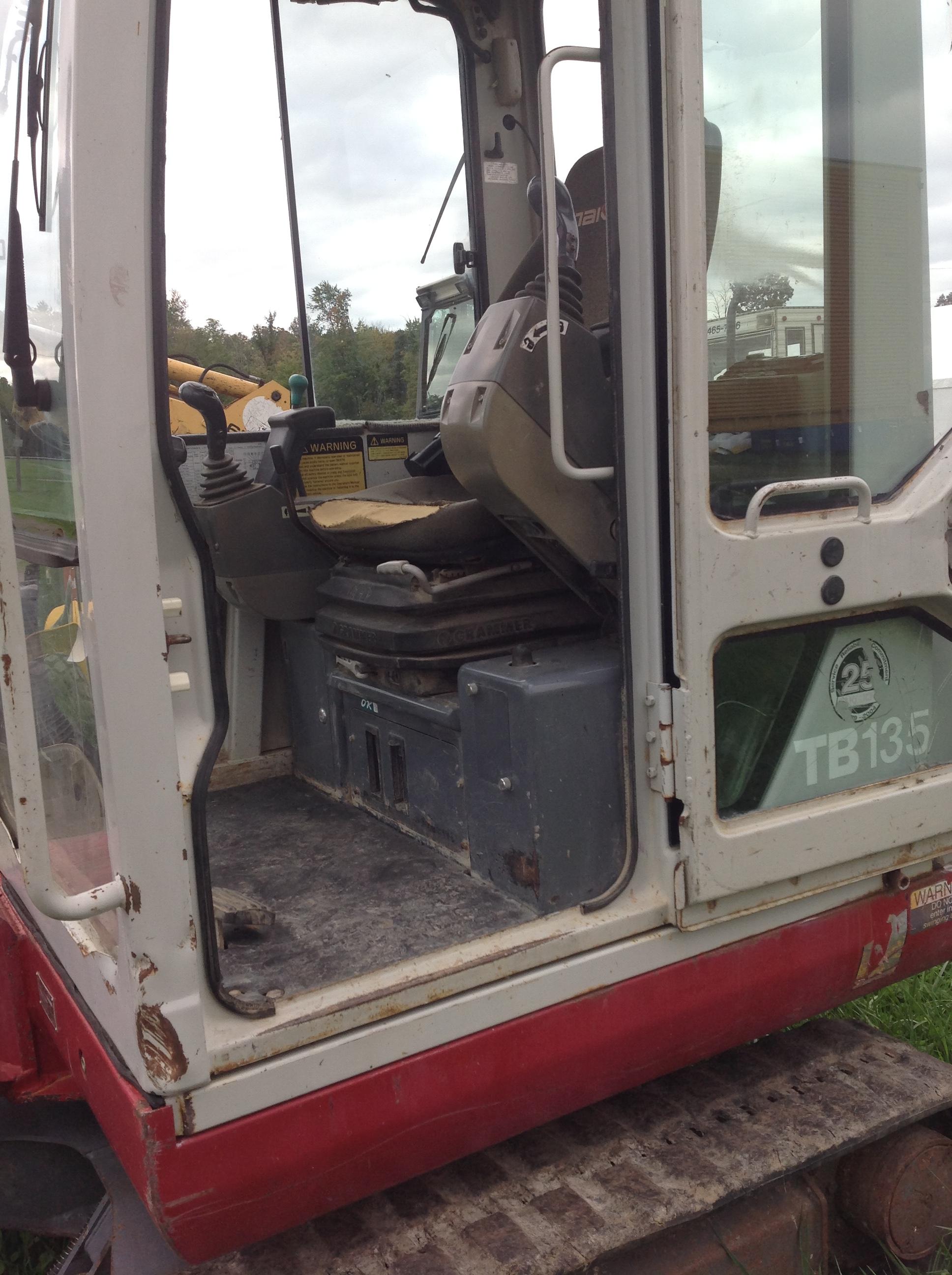 Takeuchi TB135 Mini Excavator