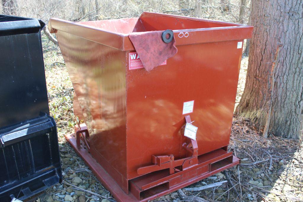 Tow Motor Dump Hopper