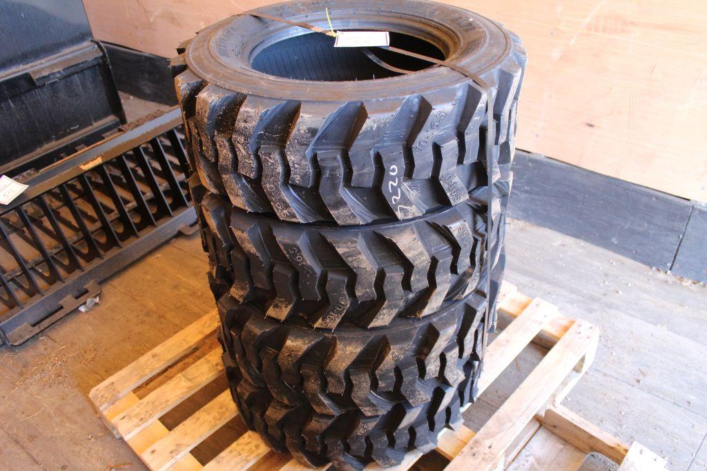 12x16.5 Skid loader tires