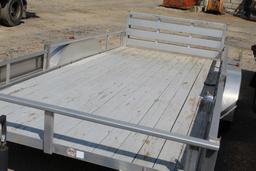 2012 16'x7' Aluminum Tandem Axel Trailer