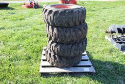 10x16.5 Skid loader tires and wheels