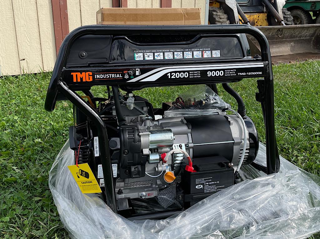 TMG Industrial 12,000 Watt Generator