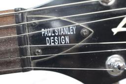 Autographed Paul Stanley Washburn Guitar