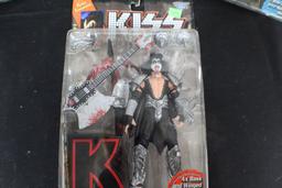 Complete set of KISS creatures collection action figures