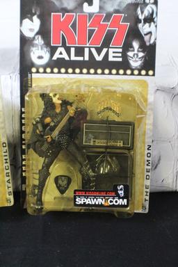 KISS alive figurines