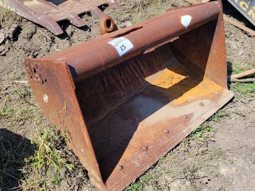 48" QUICK ATTACH DITCH BUCKET