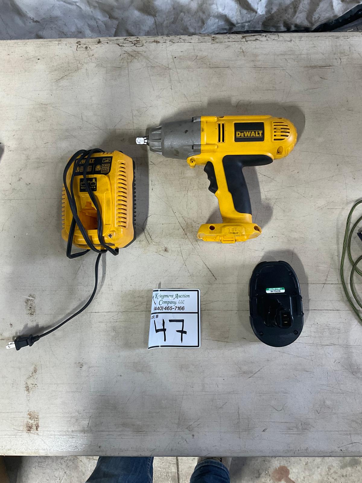 Dewalt 18V 1/2” Cordless Impact