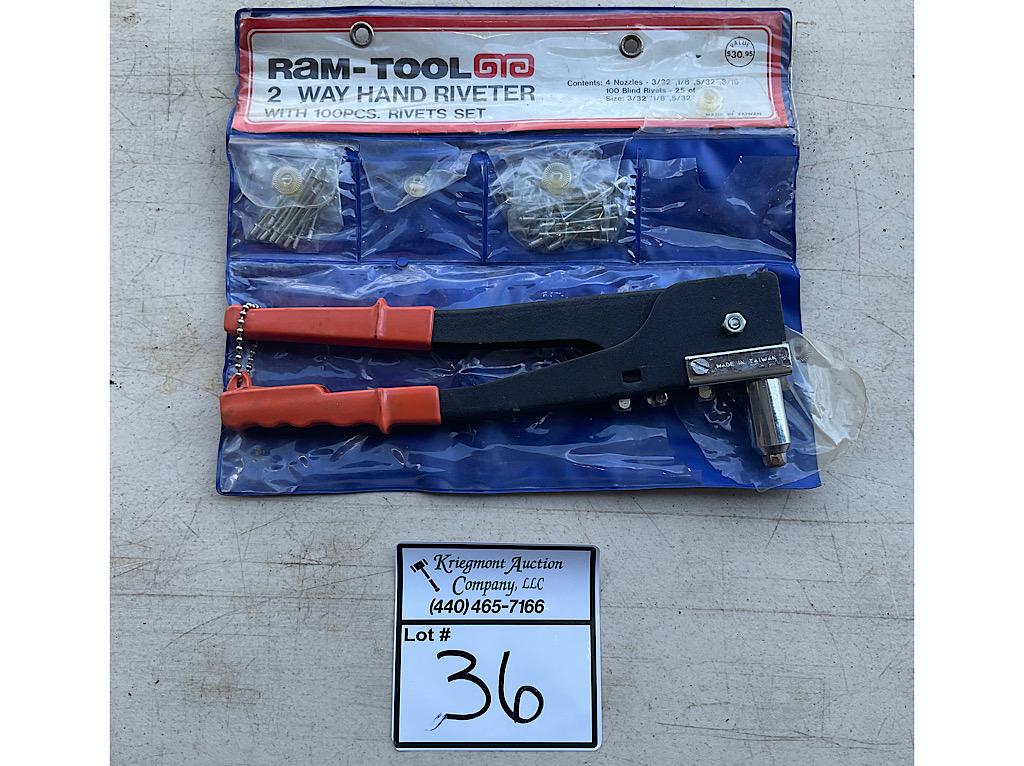 RAM Tool 2 Way Hand Riveter