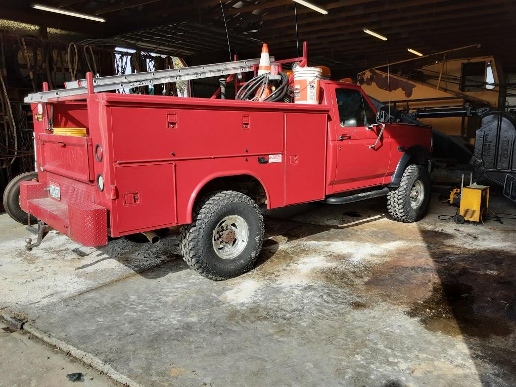 1994 FORD F350 SERVICE TRUCK