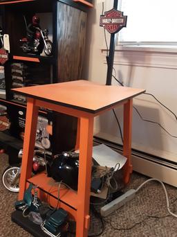 Custom HD night stand with built in lamp