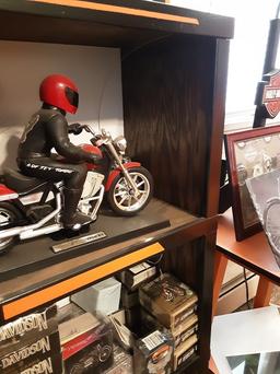 CUSTOM HARLEY BOOK SHELF