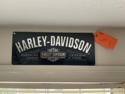 HARLEY DAVIDSON LICENSE PLATE