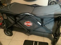 HARLEY DAVIDSON CLOTH FOLDABLE WAGON