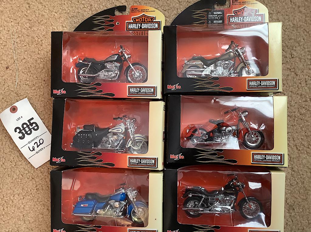 HARLEY DAVIDSON 1:18 SCALE DIECAST