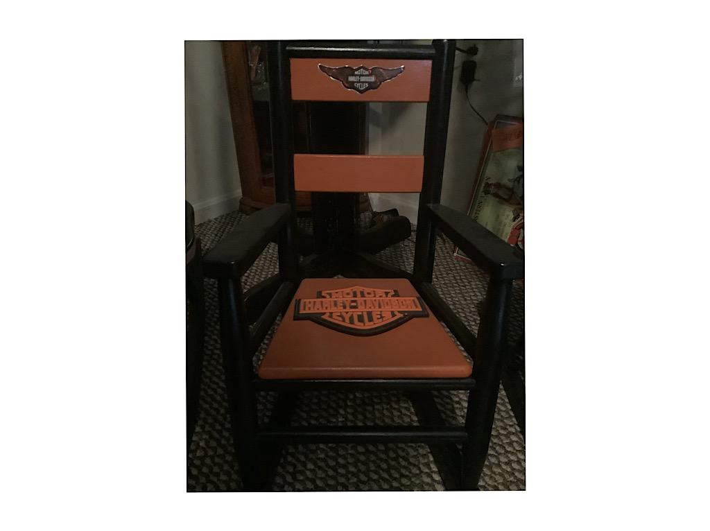 HARLEY DAVIDSON KIDS ROCKING CHAIR