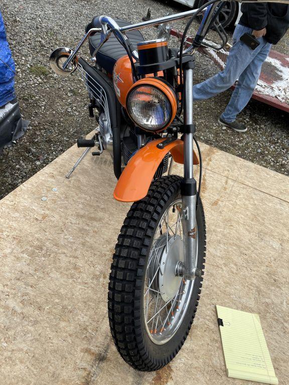 1971 HARLEY DAVIDSON 350 ENDURO