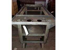 STEEL SHOP CART FRAME