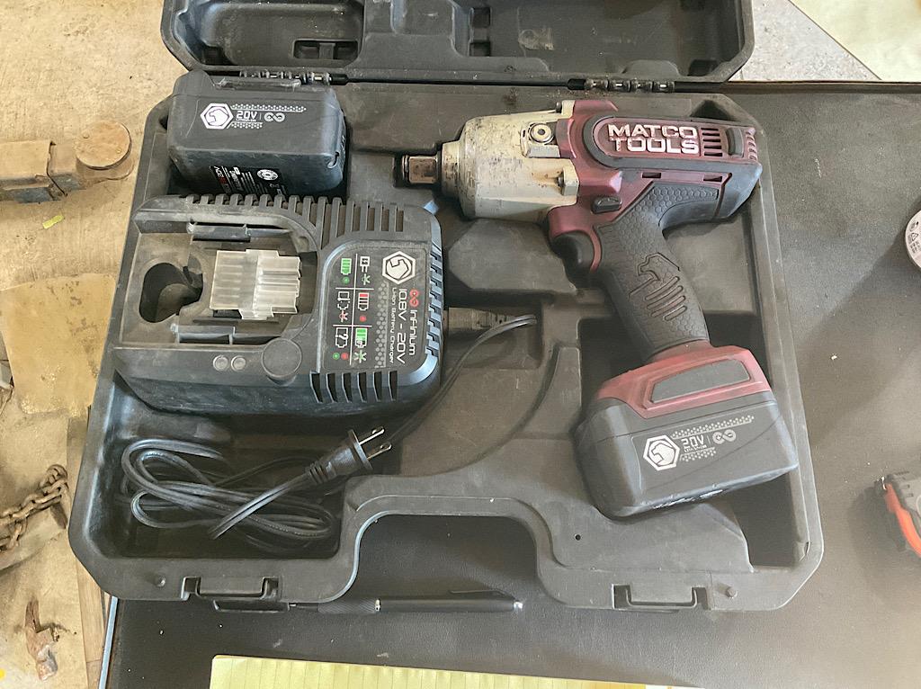 MATCO 3/4” DRIVE LITHIUM ION HIGH POWER IMPACT