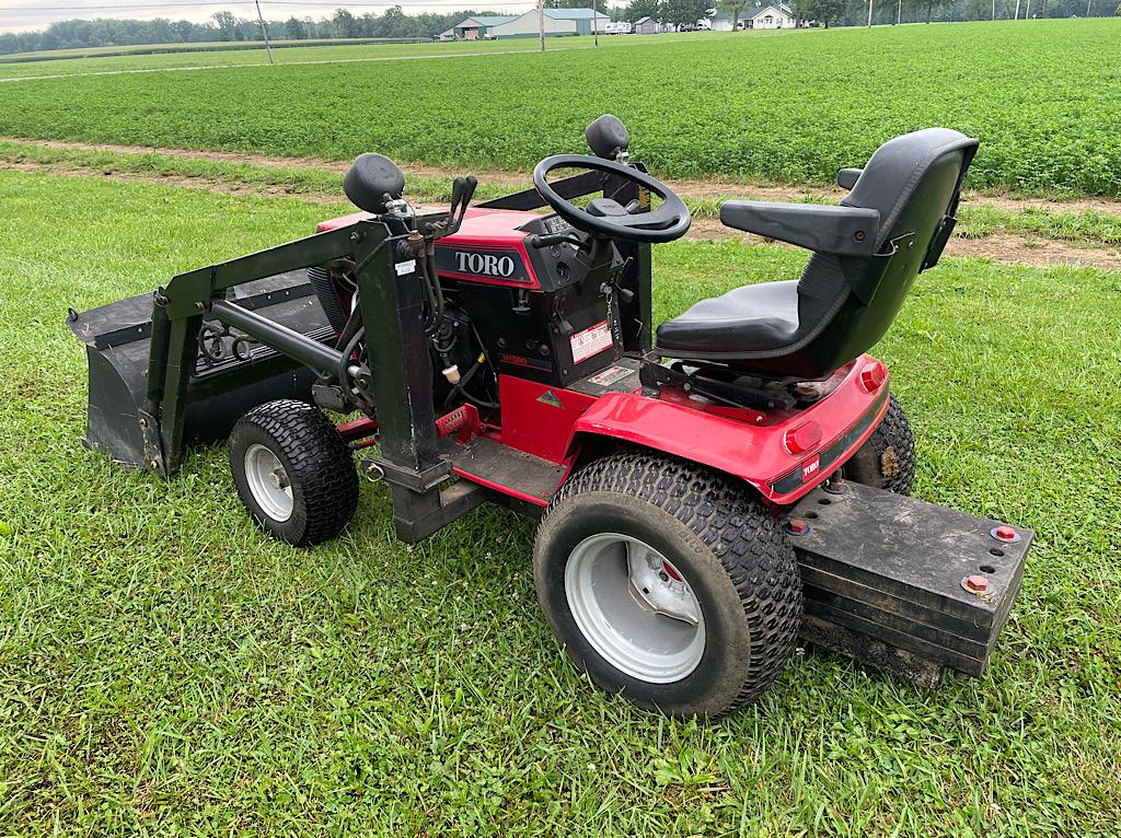 TORO WHEELHORSE 520-H COMPACT LOADER TRACTOR