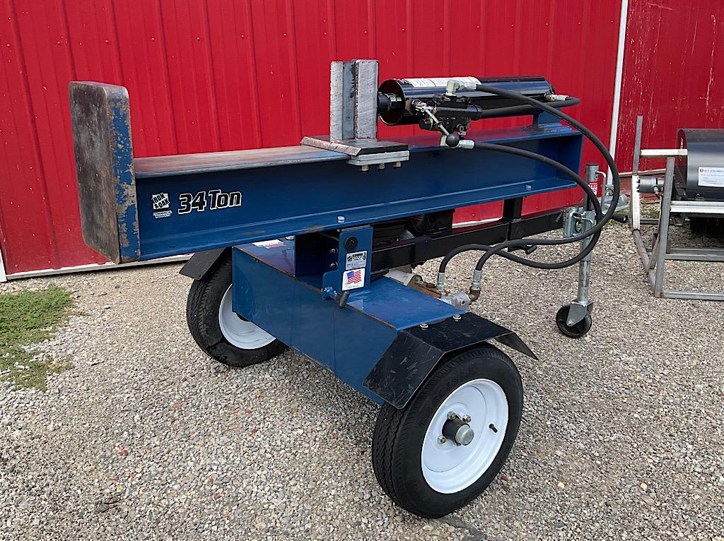 IRON & OAK 34 TON LOG SPLITTER