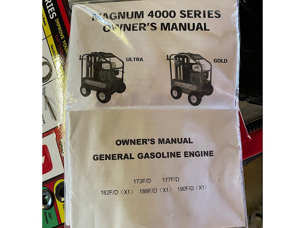 MAGNUM 4000 GOLD SERIES HOT WATER PRESSURE WASHER