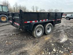 2013 BIG TEX 7X12 DUMP TRAILER