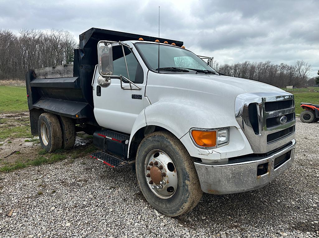 2005 FORD F650 DUMPTRUCK