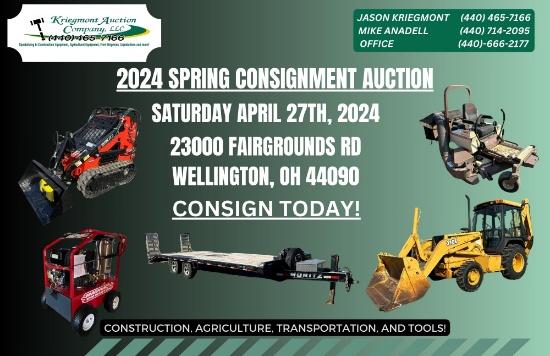 2024 SPRING CONSIGNMENT AUCTION