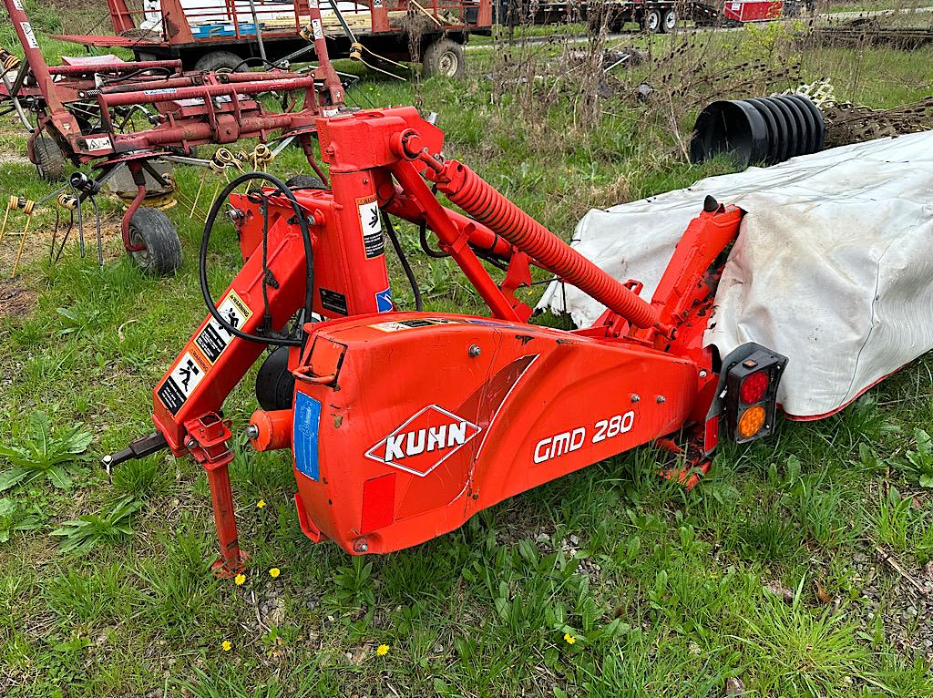 KUHN GMD 280 DISC MOWER