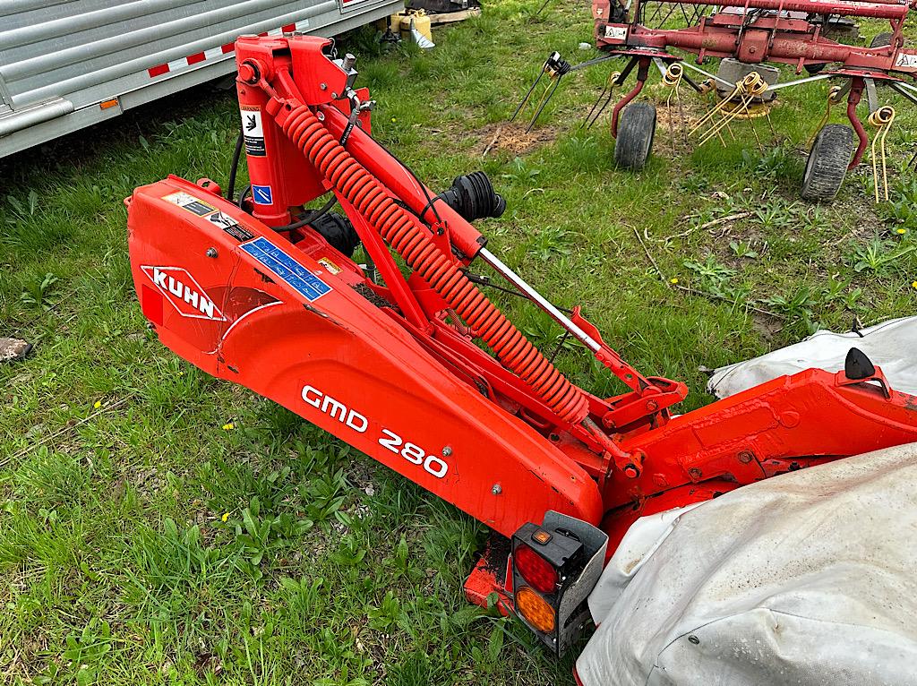 KUHN GMD 280 DISC MOWER