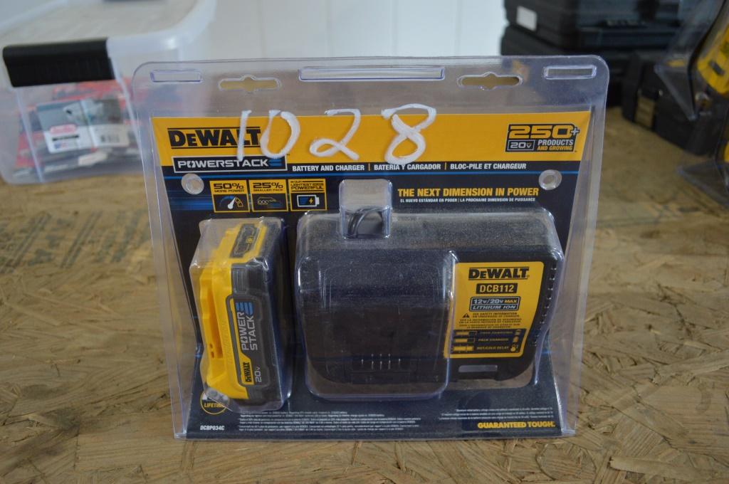 DeWalt 20V Battery and Charger