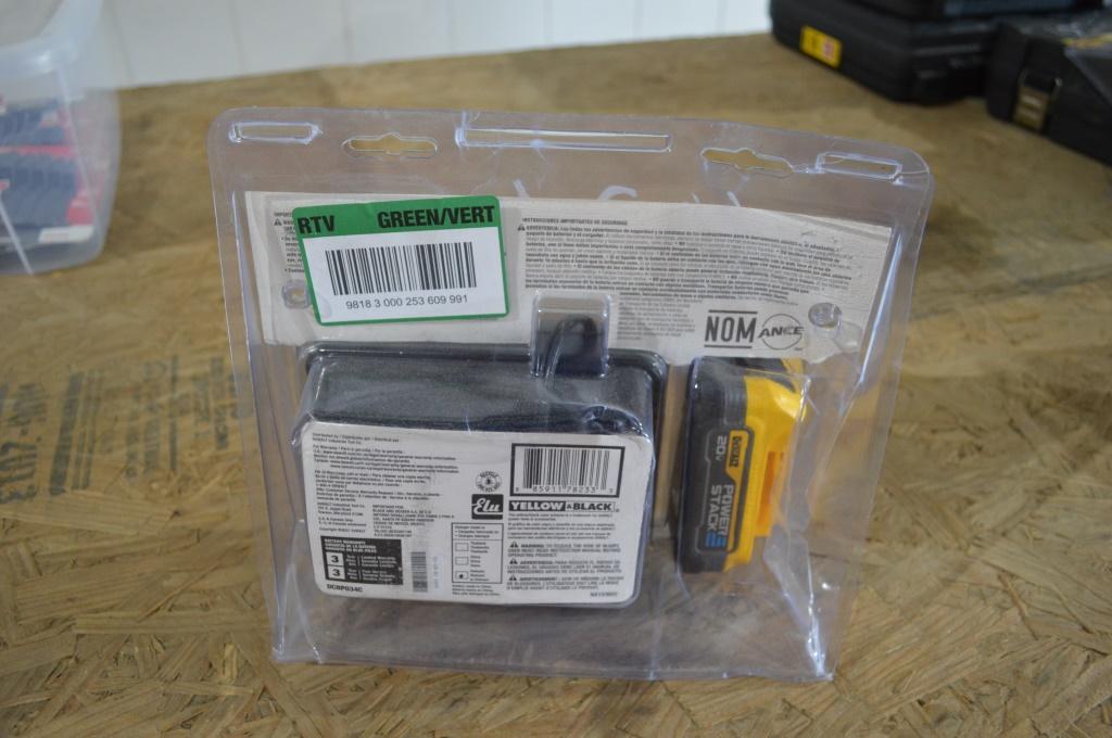 DeWalt 20V Battery and Charger