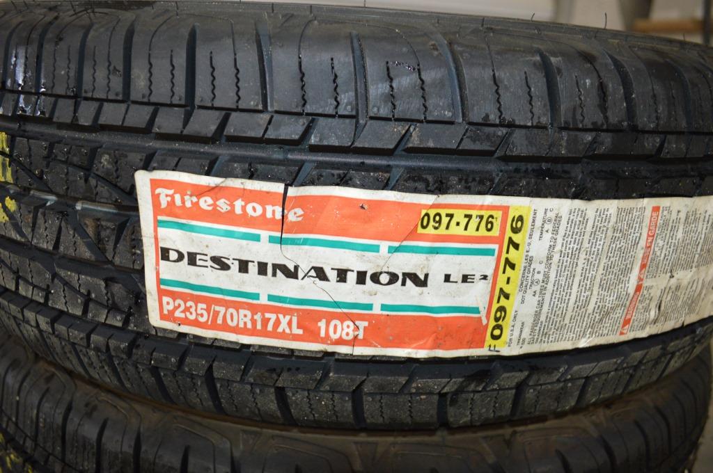 Firestone Tires, 2 New