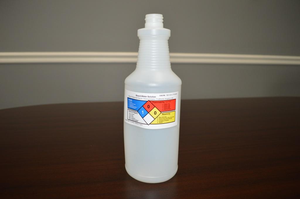 Bottle, Empty Chemical Resistant Plastic