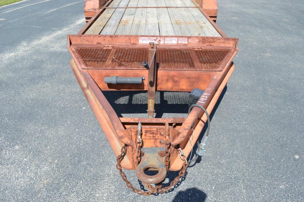 1998 Custom Tandem Axle Equipment Trailer