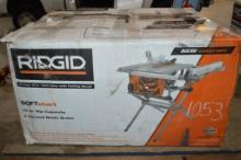 Ridged 10in Table Saw with Folding Stand