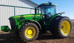 ’04 JD 8220 MFWD Tractor