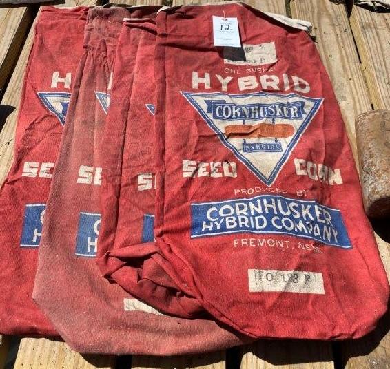 4 - Cornhusker Cloth Grain Sacks