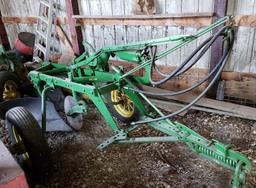 JD 44 2 Bot. Pull Plow, newer tires, restored
