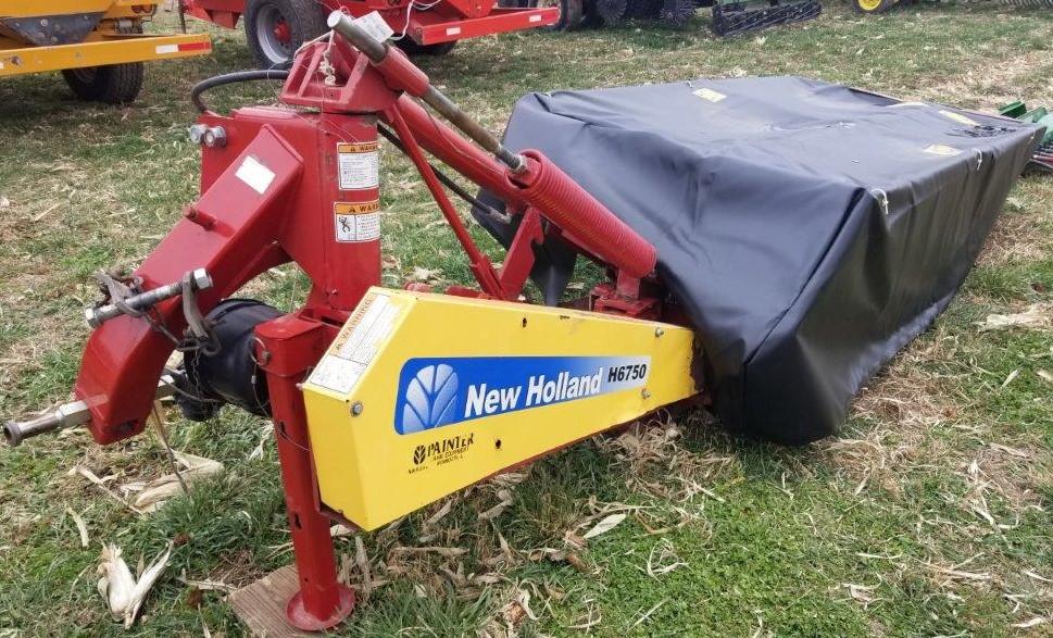 New Holland H6750 9’ 3 Pt. Disc-Mower