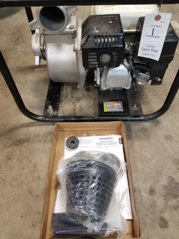 New Tahoe Powerquip GP-3 Trash pump