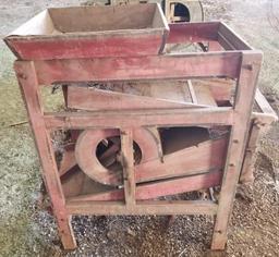 Antique Hawkeye Wooden Grain Cleaner