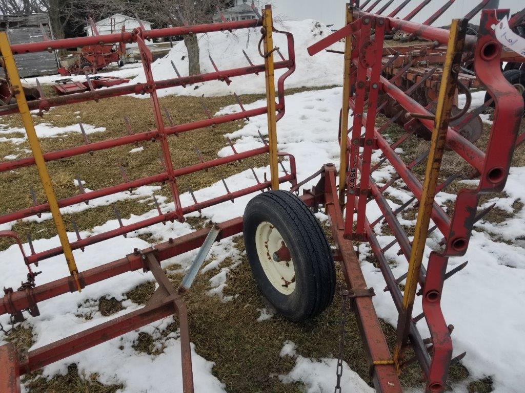 Case IH 24’ Harrow on IH #9 cart