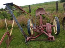 McCormick-Deering No. 7 Sickle Mower on Steel Wheels