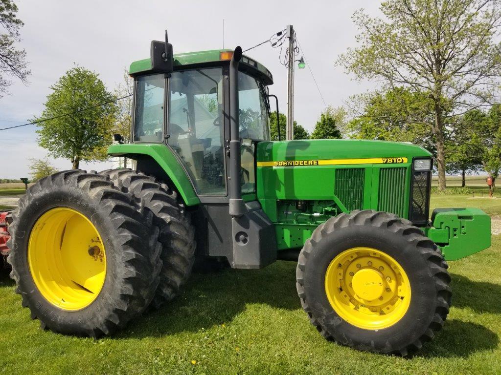 1997 JD 7810 MFWD Tractor