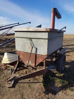 Heider 90 Bu. Auger Cart Feed Wagon