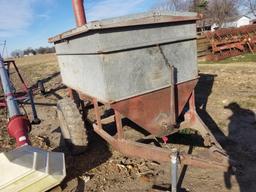 Heider 90 Bu. Auger Cart Feed Wagon